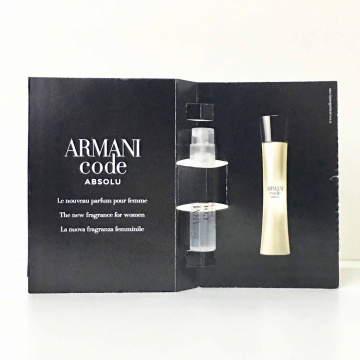 Giorgio Armani Armani Code Absolu Парфюмированная вода 1.5 ml Пробник